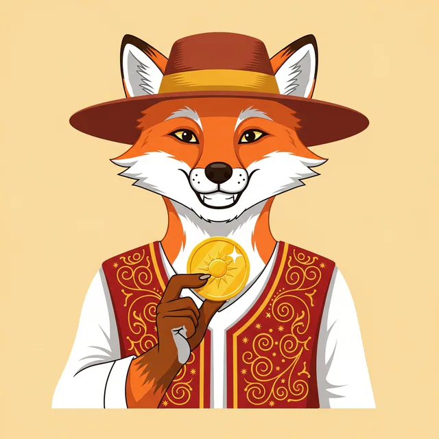 Don Oros, zorro andaluz con sombrero cordobés